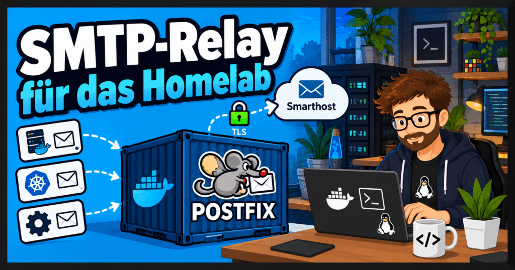 SMTP-Relay fürs Homelab als Docker Container